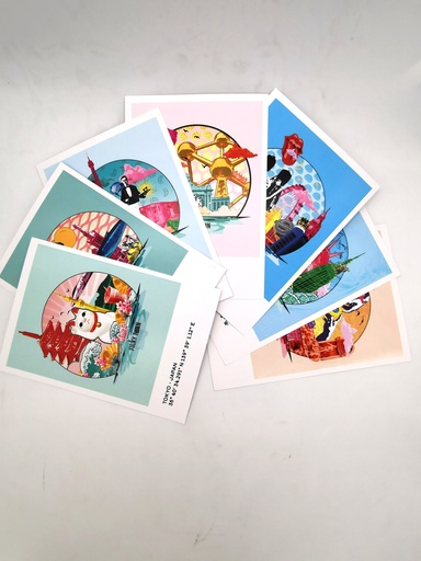 CARTE POSTALE POP